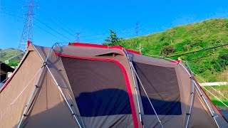 【夫婦キャンプ】丹生オートキャンプ場 camping #1『福井』 スノーピーク・ランドロック