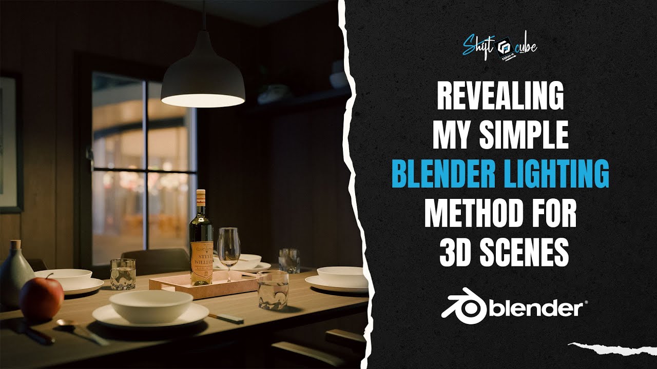 Revealing My Simple Blender Lighting Method For 3d Scenes Blender