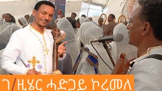 ገ/ዚሄር ሓድጋይ ኮረመለ ኣብ መርዓ ደስበሃሊ ጓይላ ጭራ wedihadgay #duet #foryou #wedding #tigrignamusic#ebs#abelbirhanu