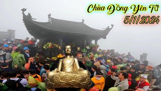 Chùa Đồng-Yên Tử 2024 | Trải nghiệm con đường lên đỉnh thiêng Yên Tử từ phía bắc giang