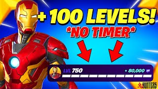 *No Timer* Game Breaking FORTNITE XP GLITCH MAP to LEVEL UP FAST!