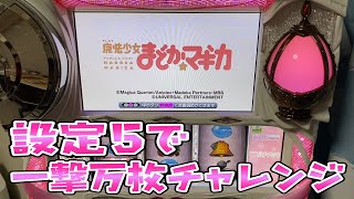 【まどかマギカ】設定5で一撃万枚チャレンジ3日目さらば諭吉【このごみ1004養分】