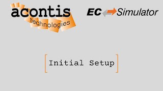 EC-Simulator Tutorial: Installation and Initial Setup with Example Application