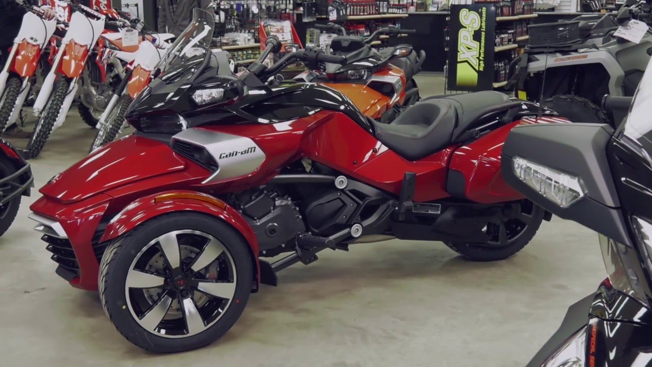 Can-am Spyder RT / Can-am Spyder F3 Limited - Ams Moto - YouTube