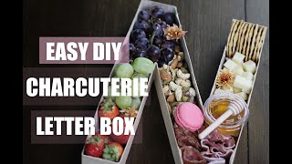 DIY Charcuterie Letter Box