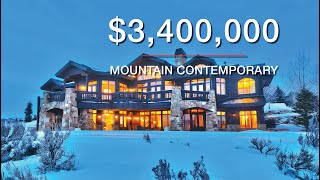 [SOLD] $3,400,000 Luxury Home in Promontory, Park City, UT - Designed by Michael Upwall