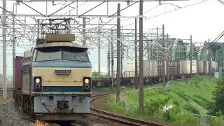 JR貨物 EF66-52 貨物列車 (5071レ EF66 0番台 代走)② 東海道本線 穂積駅