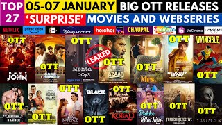 Surprise OTT Release Movies I Baby John OTT I Azaad OTT I Game Changer OTT @PrimeVideoIN @Netflix