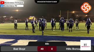 Masterstatus TV Original Live Stream Bad Boyz vs Hills Borough 11U