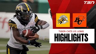 CFL Week 12: Hamilton Tiger-Cats vs. BC Lions - Full Highlights