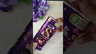 Cadbury Dairy Milk Silk Heart 💖 Blush Chocolate Unboxing#short#dairymilksilk#birthdaygift
