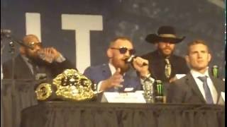 UFC 205 Press Conference featuring  Conor McGregor vs Eddie Alvarez