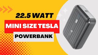 Tesla powerbank 10000mah Mini-size pocket powerbank Dany spiro 5 | MINI size 22watts | 2022