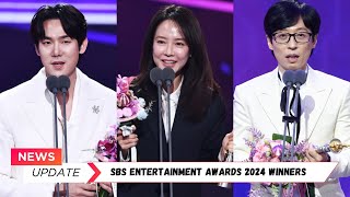 SBS Entertainment Awards 2024 Winners Full List | 2024SBS 연예대상 | Yoo Jae Suk to Yoo Yeon Seok