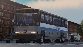 (Roblox) MTA Bus Company 2005 MCI D4500CL #3190 on the (R) Subway Shuttle!