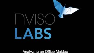 Analyzing an Office Maldoc with a VBA Emulator