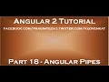 Angular pipes