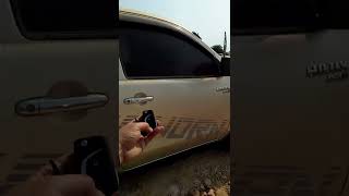 ไฟไหม้กุญแจ ทำกุญแจรีโมทฝังซิพ toyota vigo G 2007