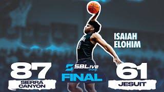 SIERRA CANYON ROLLS OVER JESUIT IN FIRST ROUND OF LSI INVITATIONAL┃BRONNY JAMES HITS 6 THREES 🏀💦🤯