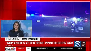 Woman found dead under car in Bristol