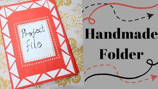 Handmade Folder | Folder making Ideas | A4 size File Folder