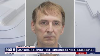 VA man arrested in decade-long indecent exposure investigation