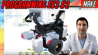 Lego Programming #2 for FLL EV3 - SAVE AND LOAD FILES - Programming your Lego Mindstorm EV3