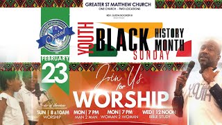 Youth Black History Service