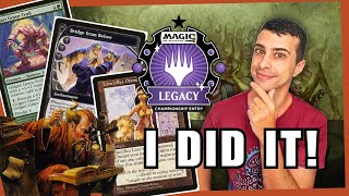 I Earned My FIRST Legacy Qualifier Spot With MY OWN DECK!