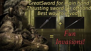 Elden Ring PVP: is the Cleanrot Thrusting sword the best offhand with a colossal sword?