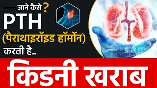 जाने कैसे PTH ( Parathyroid Hormone ) करती है किडनी खराब | Dr Puru Dhawan