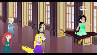 Disney Princesses Song - Little Royals Nursery Rhymes