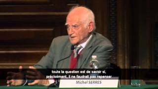 Vidéo sous-titrée : conférence Michel Serres, lancement du Programme Paris Nouveaux Mondes