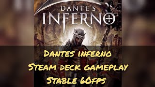 Dantes inferno Steam deck 60fps