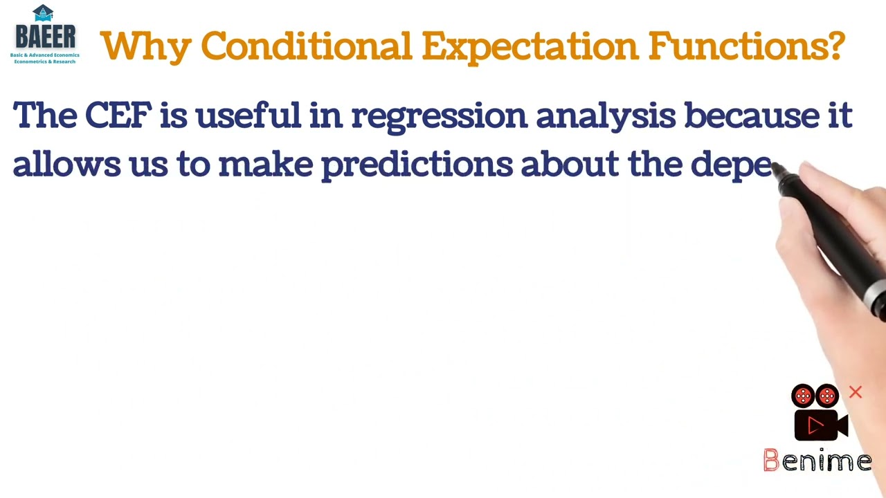 Econometrics Basics Series | -Lecture 10 | -Regression Basics ...