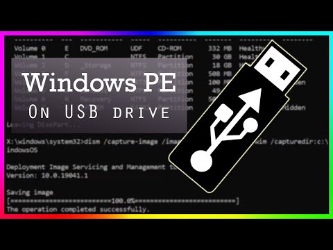 Create WinPE on USB drive