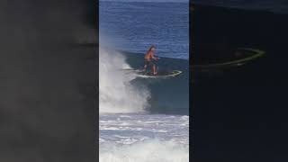 Pipeline SUP Surfing Hawaii Pomai Hoapili North Shore #shorts