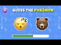 guess the pokemon by emoji 🔥⚡ pokemon quiz quiz rainbow