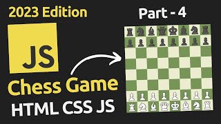 Create Chess with HTML, CSS & Javascript | Part-4 | Javascript Project Tutorial in hindi #javascript