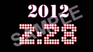 NYE 2013 Video Countdown - 5 Minutes - HD