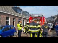 bewoner ernstig gewond bij felle brand in woning harlingen