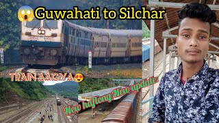 Guwahati to Silchar train kabse chalega?/Good News// Apurba vlog/ New haflong station/my first vlog