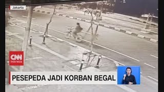 Pesepeda Jadi Korban Begal di Jakarta