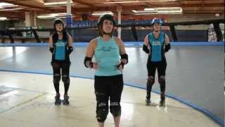 Downhill Slide (aka. The Zipper) with Isabelle Ringer of the San Diego Derby Dolls