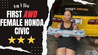 K20 TURBO AWD HONDA CIVIC FEMALE BUILT