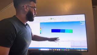Square Beam Project Vibration Analysis using Ansys