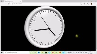 VPython Clock Real Time