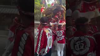 令和6年7月28日　太子町山田だんじり祭　西町　科長神社　本宮　夏祭り