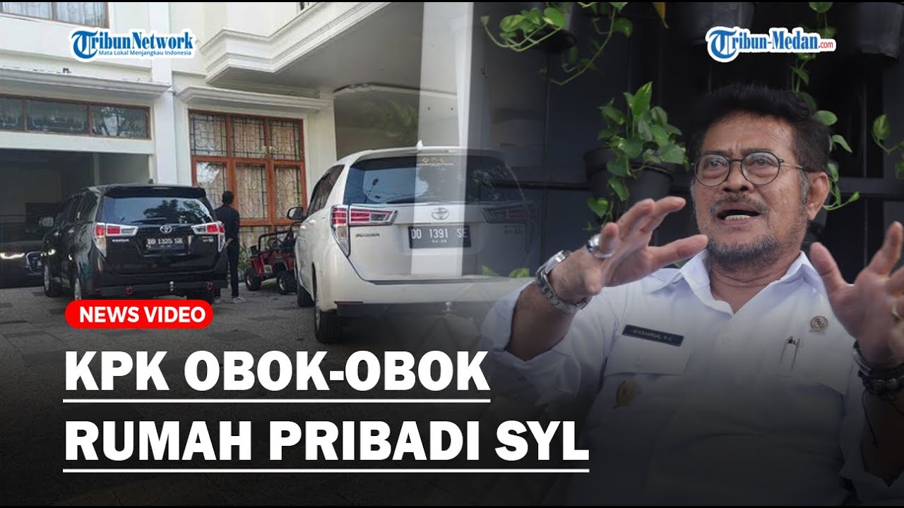 🔴KPK Geledah Rumah Pribadi SYL Di Makassar, Buntut Kasus Dugaan Korupsi ...