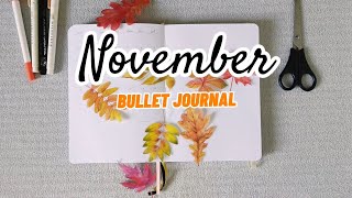 NOVEMBER PLAN WITH ME - autumn theme 🍂